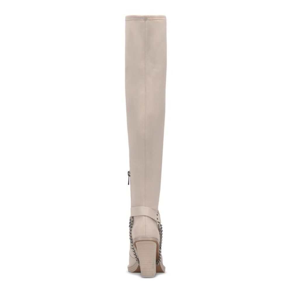 JESSICA SIMPSON Womens Ivory Comfort Langer Pointed Toe Block Heel Boots 6.5 M - Picture 3 of 4
